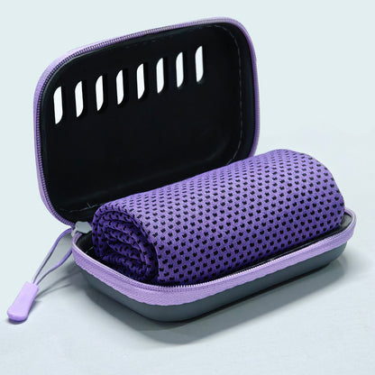 HydraCore CryoTowel CryoWeave Fiber close-up quick-dry weave – Lifebloomers