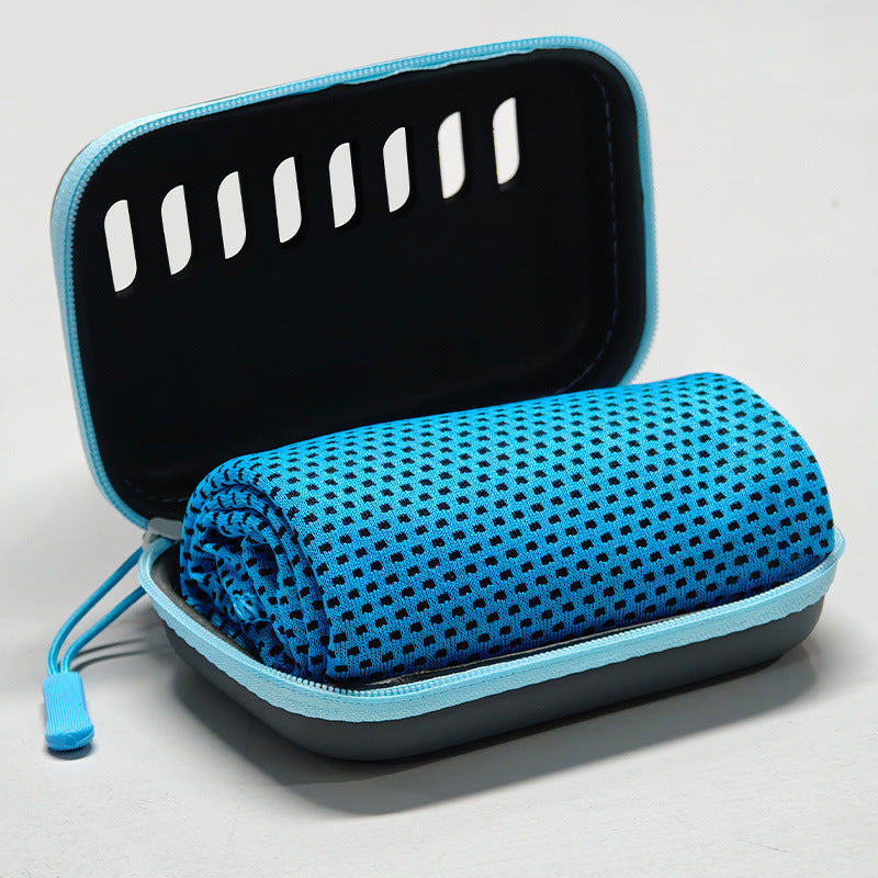 HydraCore CryoTowel available colors flat lay – Lifebloomers
